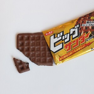 일본 1위 초코바 과자 빅썬더 초콜릿 바 [국내배송 직수입 유라쿠 빅 선더 초코 36g 외